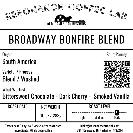 BROADWAY BONFIRE Blend // Dark Roast