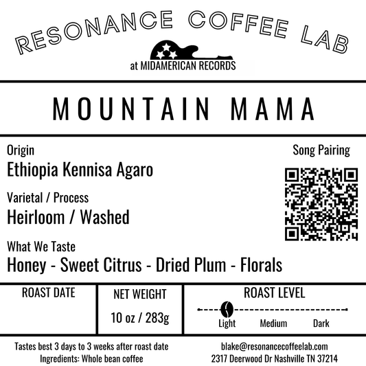 MOUNTAIN MAMA Ethiopia Kennisa Agaro Washed // Light Roast